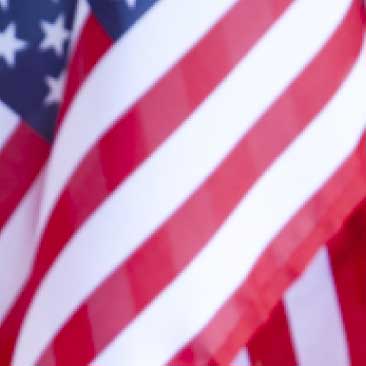 Red detail of the American flag from a Fourth of July celebration; Boston Event Planner, Boston Event Planning, Boston Event Stylist, Boston Event Styling